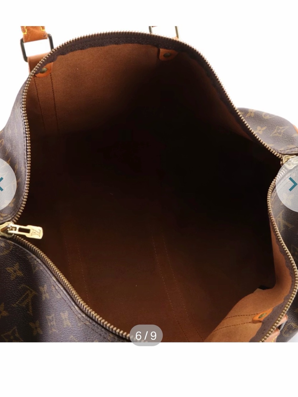 Vintage Louis Vuitton 50 Keepall Travel Duffel - Picture 3 of 10